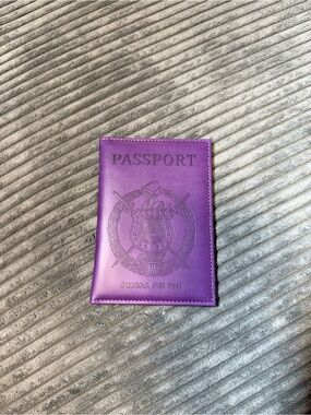Omega Psi Phi Fraternity Passport Cover